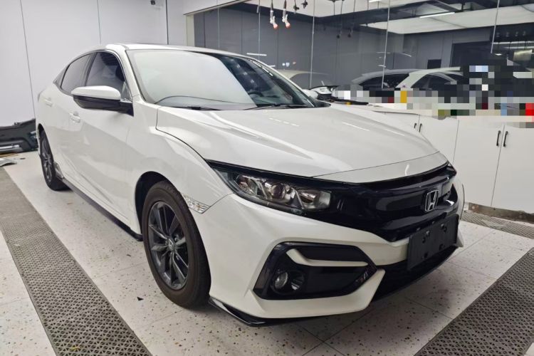 Used Honda Civic 2021 HATCHBACK 220TURBO CVT New Trendsetter Front Right 45 Deg