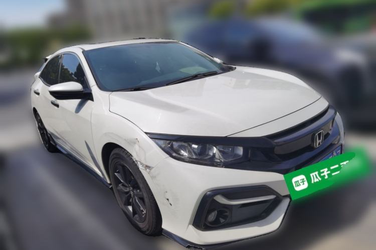 Used Honda Civic 2021 HATCHBACK 220TURBO CVT New Trendsetter Front Right 45 Deg