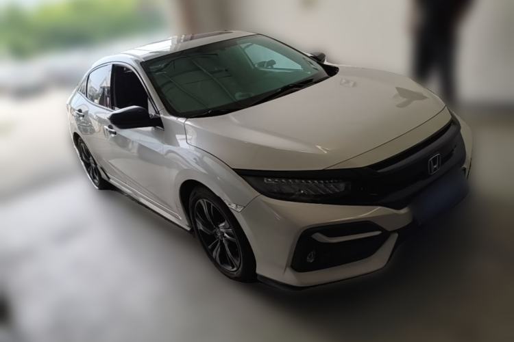 Used Honda Civic 2021 HATCHBACK 220TURBO CVT Trendy Cool Edition Front Right 45 Deg
