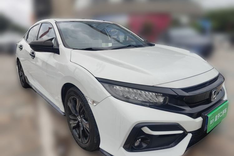 Used Honda Civic 2021 HATCHBACK 220TURBO CVT Trendy Cool Edition Front Right 45 Deg
