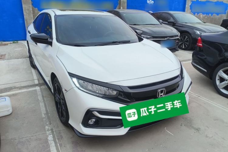 Used Honda Civic 2021 HATCHBACK 220TURBO CVT Trendy Cool Edition Front Right 45 Deg