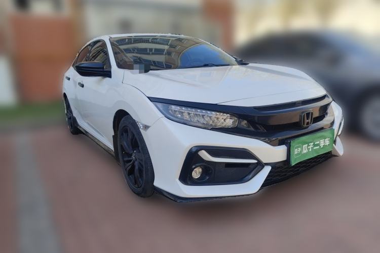 Used Honda Civic 2021 HATCHBACK 220TURBO CVT Trendy Cool Edition Front Right 45 Deg