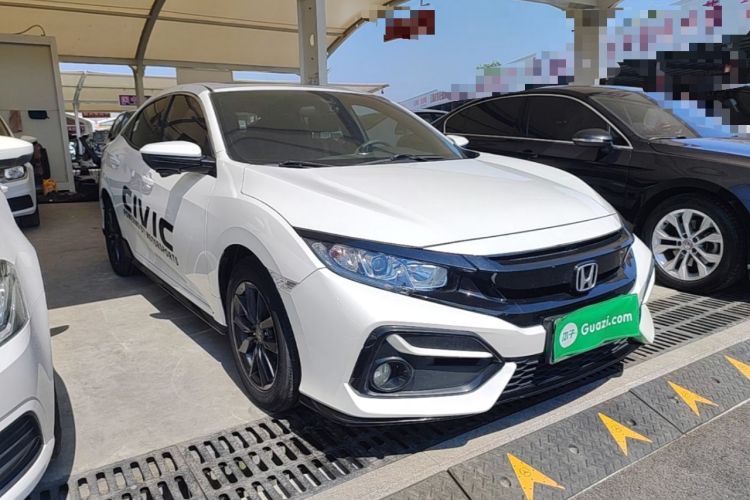 Used Honda Civic 2021 HATCHBACK 220TURBO CVT New Trendsetter Front Right 45 Deg
