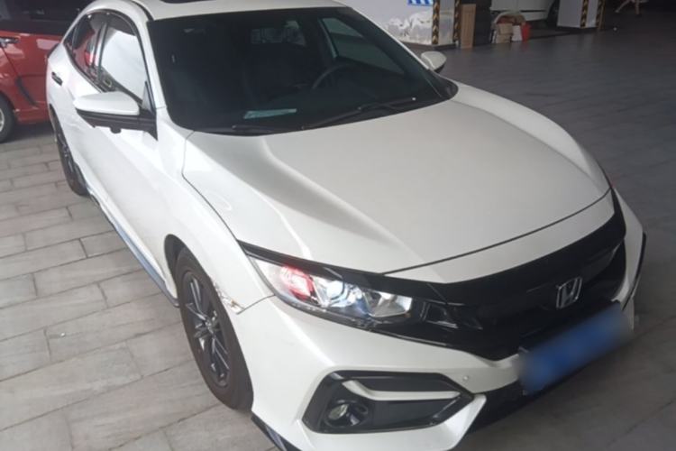Used Honda Civic 2021 HATCHBACK 220TURBO CVT New Trendsetter Front Right 45 Deg