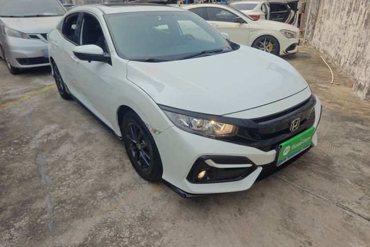 Used Honda Civic 2021 HATCHBACK 220TURBO CVT New Trendsetter Front Right 45 Deg