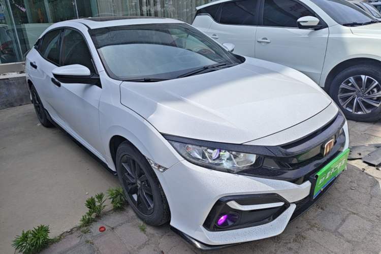 Used Honda Civic 2021 HATCHBACK 220TURBO CVT New Trendsetter Front Right 45 Deg