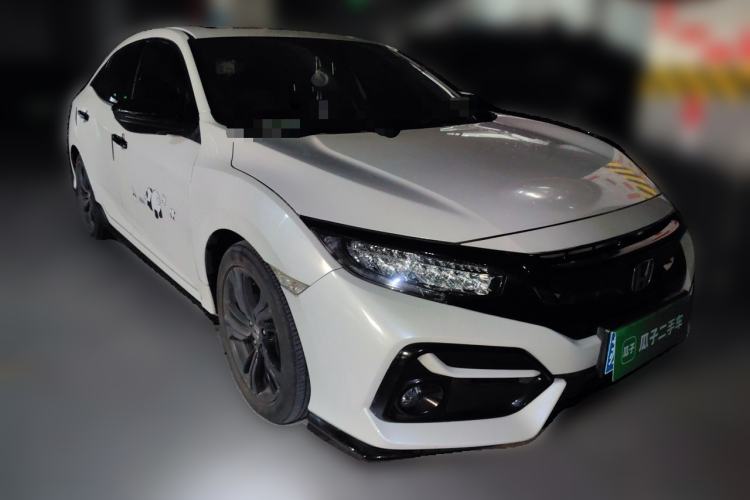 Used Honda Civic 2021 HATCHBACK 220TURBO CVT Trendy Cool Edition Front Right 45 Deg