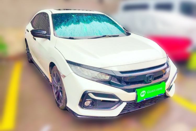Used Honda Civic 2021 HATCHBACK 220TURBO CVT Trendy Cool Edition Front Right 45 Deg