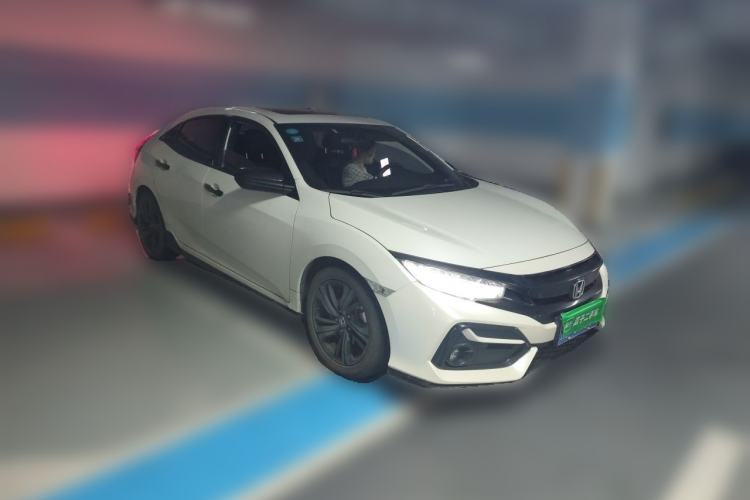 Used Honda Civic 2021 HATCHBACK 220TURBO CVT Trendy Cool Edition Front Right 45 Deg
