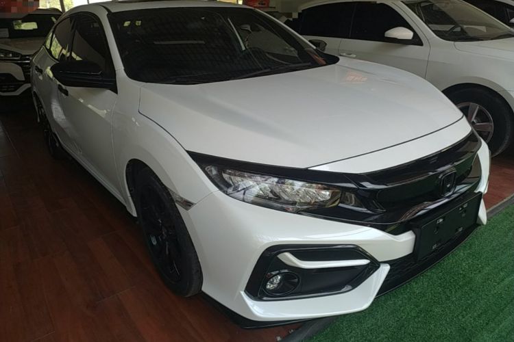Used Honda Civic 2021 HATCHBACK 220TURBO CVT Trendy Cool Edition Front Right 45 Deg