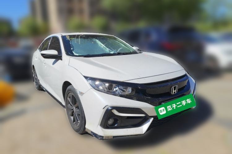 Used Honda Civic 2021 HATCHBACK 220TURBO CVT New Trendsetter Front Right 45 Deg