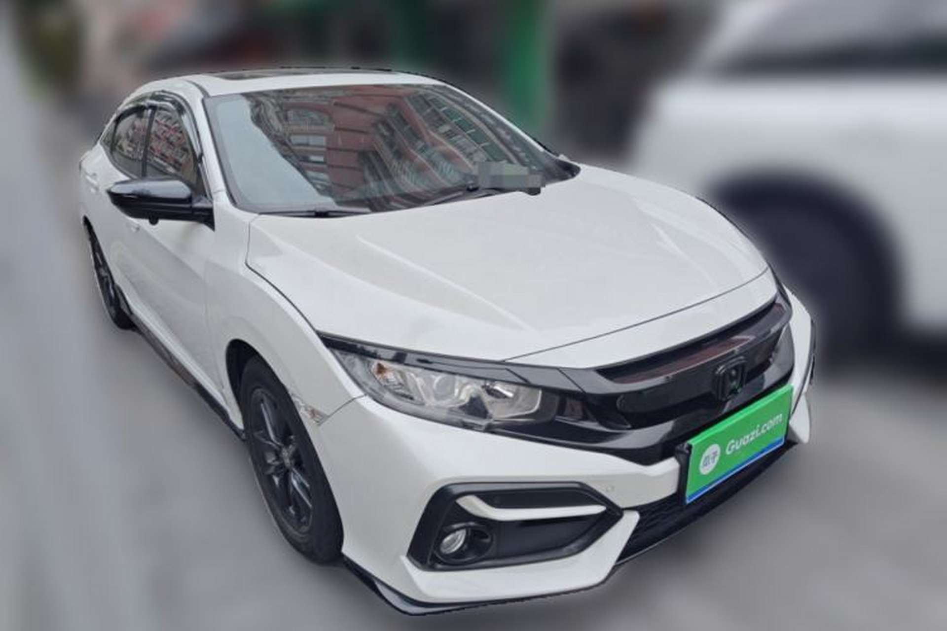 Used Honda Civic 2021 HATCHBACK 220TURBO CVT New Trendsetter Front Right 45 Deg