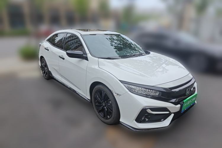 Used Honda Civic 2021 HATCHBACK 220TURBO CVT Trendy Cool Edition Front Right 45 Deg