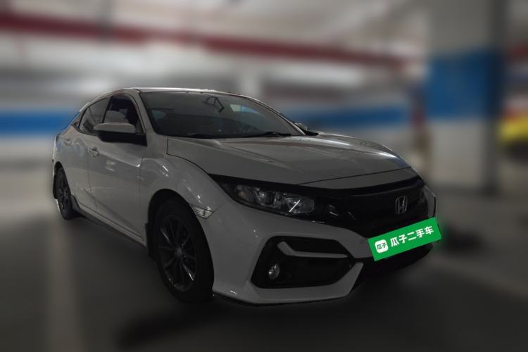 Used Honda Civic 2021 HATCHBACK 220TURBO CVT New Trendsetter Front Right 45 Deg