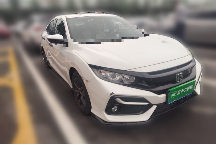Used Honda Civic 2021 HATCHBACK 220TURBO CVT New Trendsetter Front Right 45 Deg