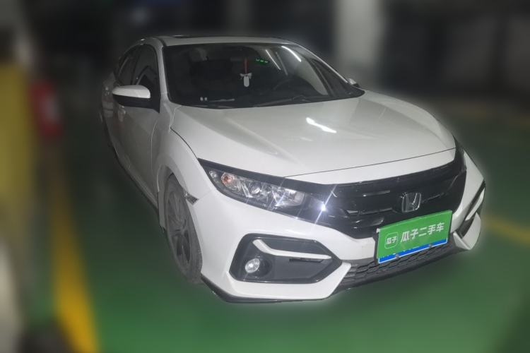 Used Honda Civic 2021 HATCHBACK 220TURBO CVT New Trendsetter Front Right 45 Deg