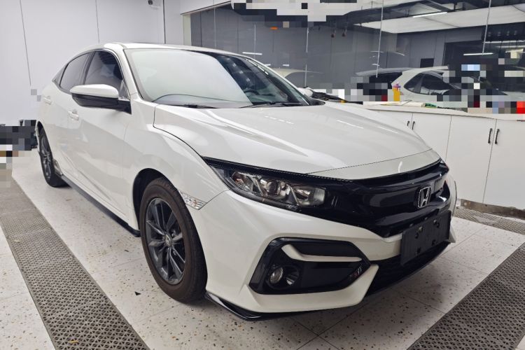 Used Honda Civic 2021 HATCHBACK 220TURBO CVT New Trendsetter Front Right 45 Deg