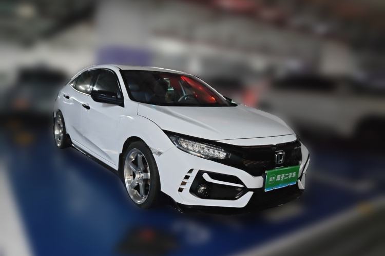 Used Honda Civic 2021 HATCHBACK 220TURBO CVT Trendy Cool Edition Front Right 45 Deg