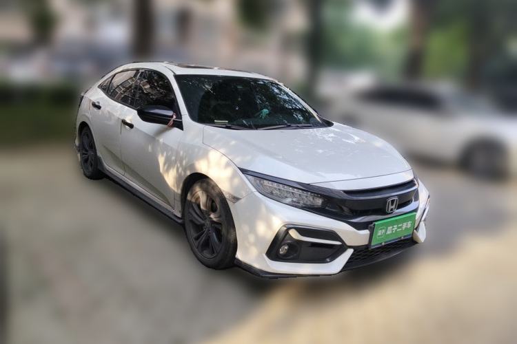 Used Honda Civic 2021 HATCHBACK 220TURBO CVT Trendy Cool Edition Front Right 45 Deg