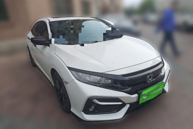 Used Honda Civic 2021 HATCHBACK 220TURBO CVT Trendy Cool Edition Front Right 45 Deg