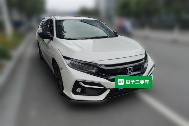 Used Honda Civic 2021 HATCHBACK 220TURBO CVT Trendy Cool Edition Front Right 45 Deg