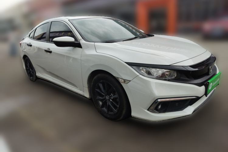 Used Honda Civic 2021 HATCHBACK 220TURBO CVT New Trendsetter Front Right 45 Deg