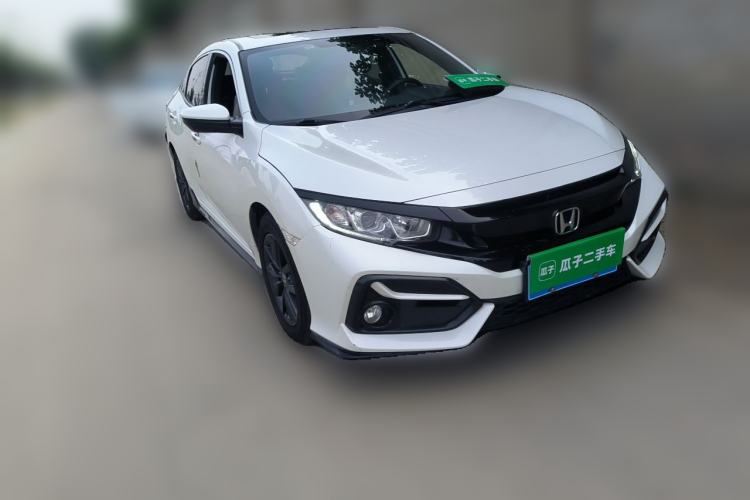 Used Honda Civic 2021 HATCHBACK 220TURBO CVT New Trendsetter Front Right 45 Deg