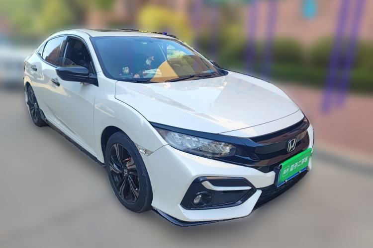 Used Honda Civic 2021 HATCHBACK 220TURBO CVT Trendy Cool Edition Front Right 45 Deg