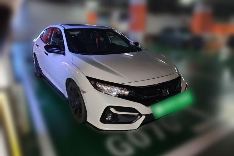 Used Honda Civic 2021 HATCHBACK 220TURBO CVT Trendy Cool Edition Front Right 45 Deg