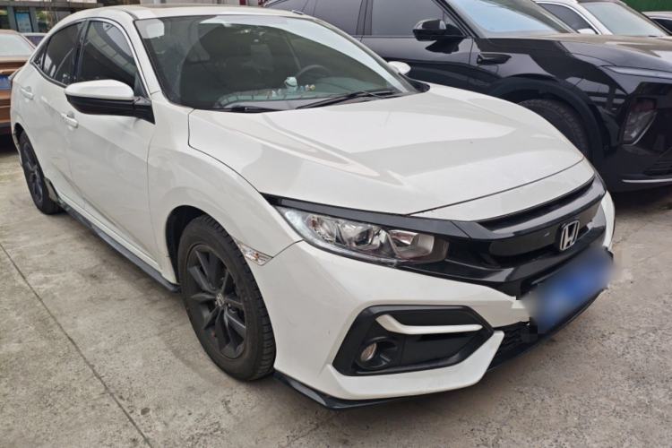 Used Honda Civic 2021 HATCHBACK 220TURBO CVT New Trendsetter Front Right 45 Deg