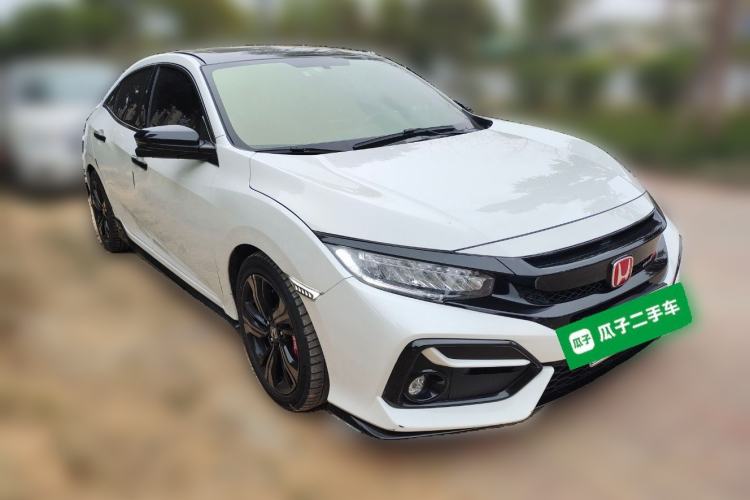 Used Honda Civic 2021 HATCHBACK 220TURBO CVT Trendy Cool Edition Front Right 45 Deg