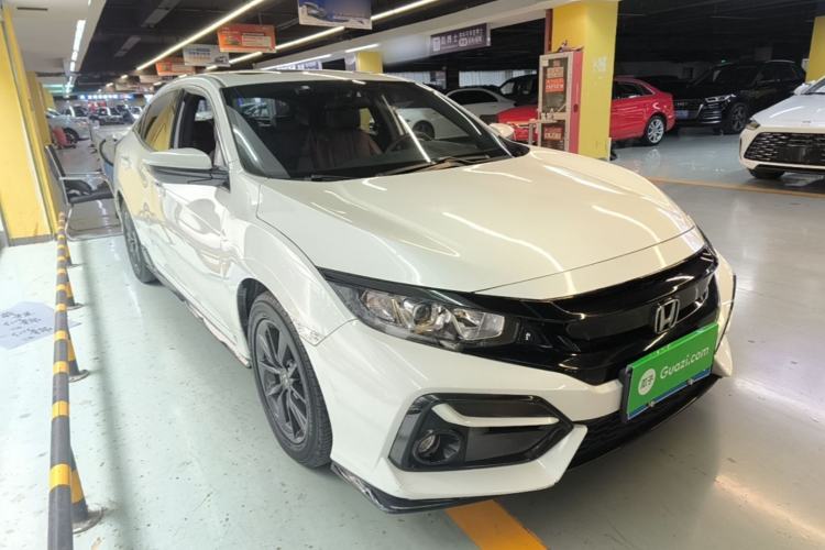 Used Honda Civic 2021 HATCHBACK 220TURBO CVT New Trendsetter Front Right 45 Deg