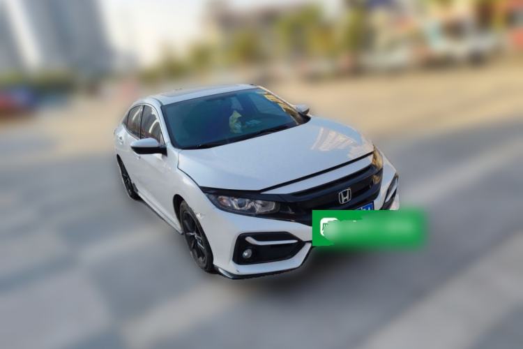 Used Honda Civic 2021 HATCHBACK 220TURBO CVT New Trendsetter Front Right 45 Deg