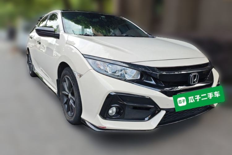 Used Honda Civic 2021 HATCHBACK 220TURBO CVT New Trendsetter Front Right 45 Deg