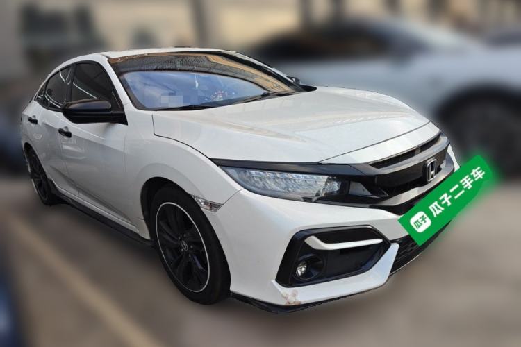 Used Honda Civic 2021 HATCHBACK 220TURBO CVT Trendy Cool Edition Front Right 45 Deg