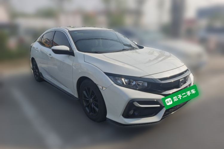 Used Honda Civic 2021 HATCHBACK 220TURBO CVT New Trendsetter Front Right 45 Deg