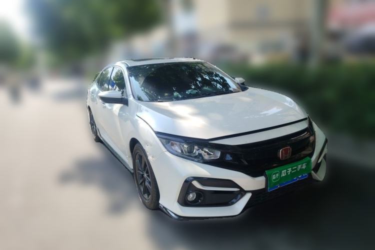 Used Honda Civic 2021 HATCHBACK 220TURBO CVT New Trendsetter Front Right 45 Deg