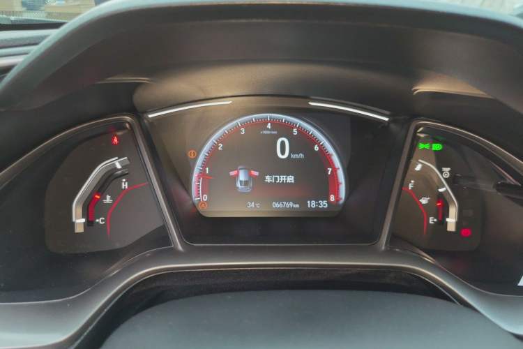 Used Honda Civic 2021 HATCHBACK 220TURBO Manual Driving Pleasure Control Instrument Cluster