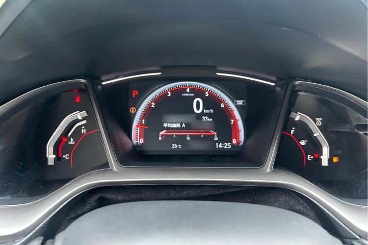 Used Honda Civic 2021 HATCHBACK 220TURBO CVT Trendy Cool Edition Instrument Cluster