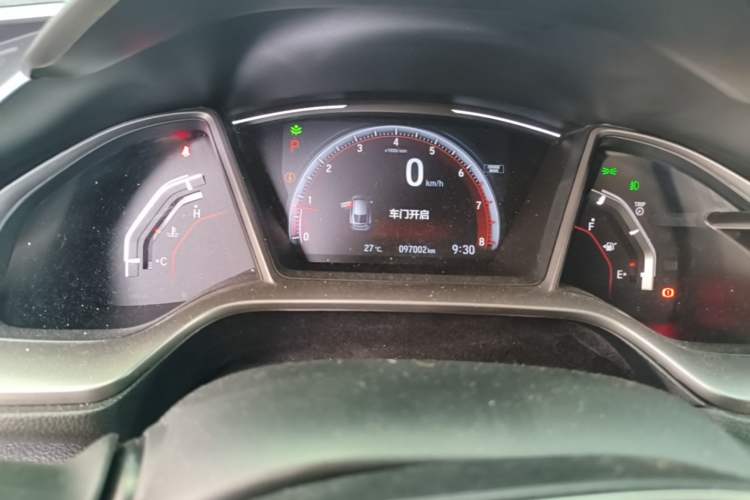 Used Honda Civic 2021 HATCHBACK 220TURBO CVT Trendy Cool Edition Instrument Cluster