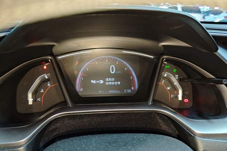 Used Honda Civic 2021 HATCHBACK 220TURBO CVT New Trendsetter Instrument Cluster
