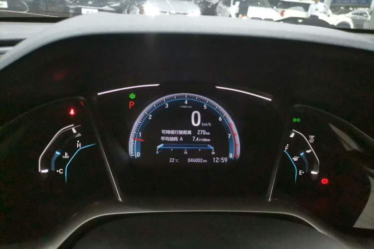 Used Honda Civic 2021 HATCHBACK 220TURBO CVT New Trendsetter Instrument Cluster