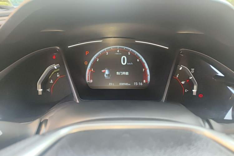 Used Honda Civic 2021 HATCHBACK 220TURBO CVT Trendy Cool Edition Instrument Cluster