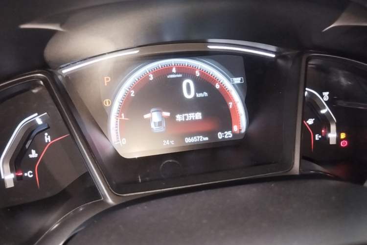 Used Honda Civic 2021 HATCHBACK 220TURBO CVT Trendy Cool Edition Instrument Cluster
