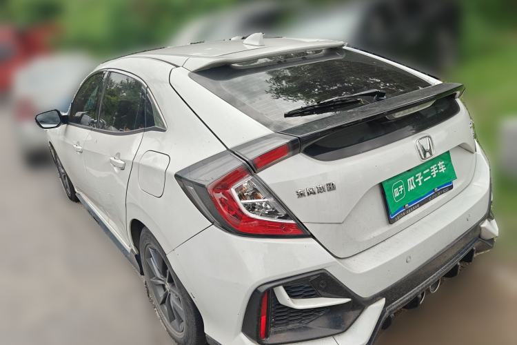 Used Honda Civic 2021 HATCHBACK 220TURBO CVT New Trendsetter Rear Left 45 Deg