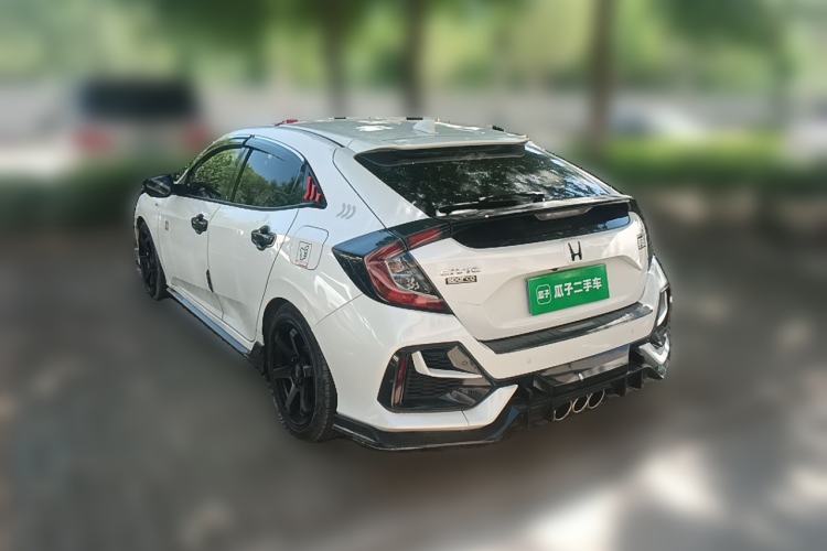 Used Honda Civic 2021 HATCHBACK 220TURBO Manual Driving Pleasure Control Rear Left 45 Deg