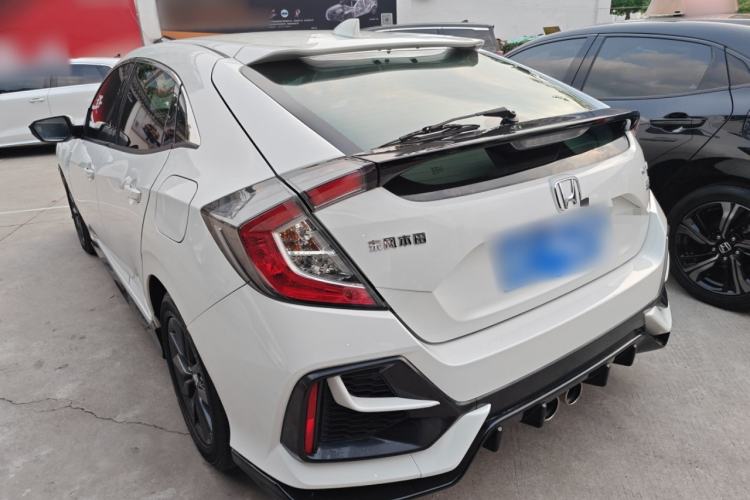 Used Honda Civic 2021 HATCHBACK 220TURBO CVT New Trendsetter Rear Left 45 Deg