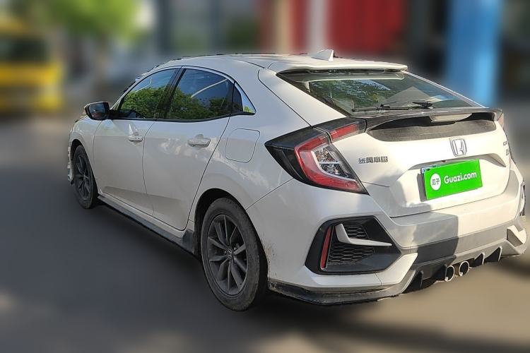 Used Honda Civic 2021 HATCHBACK 220TURBO CVT New Trendsetter Rear Left 45 Deg