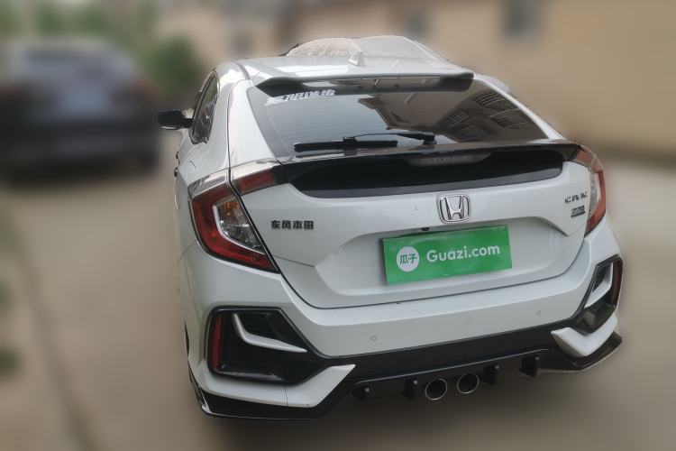 Used Honda Civic 2021 HATCHBACK 220TURBO CVT Trendy Cool Edition Rear Left 45 Deg