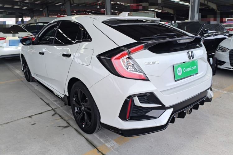 Used Honda Civic 2021 HATCHBACK 220TURBO CVT Trendy Cool Edition Rear Left 45 Deg